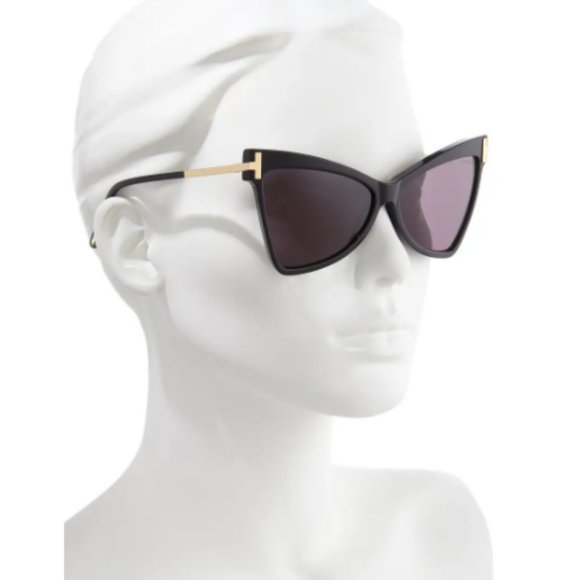 TOM FORD Tallulah 61mm Cat Eye Sunglasses - Picture 1 of 15